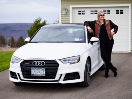 Lori and Her New Audi A3