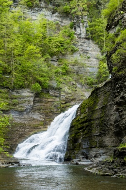 Lower end of Lucifer Falls